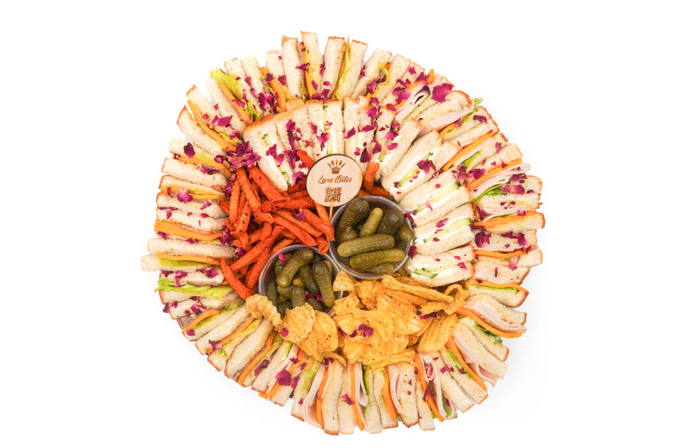 Sandwich Board Platters in Los Angeles Luxe Bites