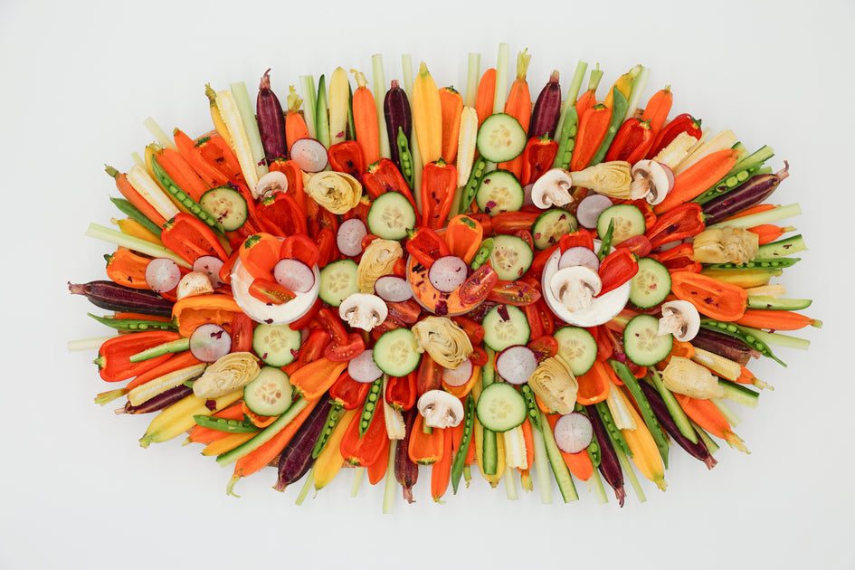 Veggie Crudités Platter Serves 12-15 Guests Luxe Bites