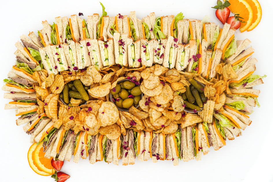 Sandwich Board Platters in Los Angeles Luxe Bites