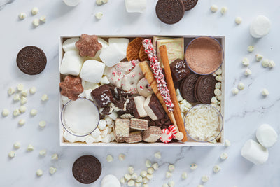 Make a Sweet Impression: Corporate Gifting with Our Hot Cocoa Charcuterie Boards and Gift Boxes