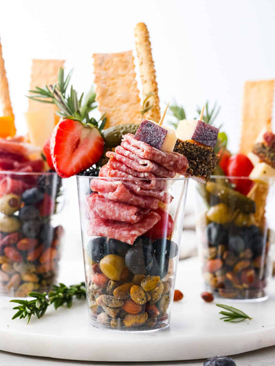 Luxe Bites Charcuterie Cups: Elegance and Convenience