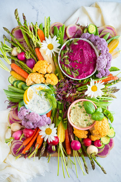 LA' best Crudité Platters: Fresh, Flavorful, and Perfectly Curated