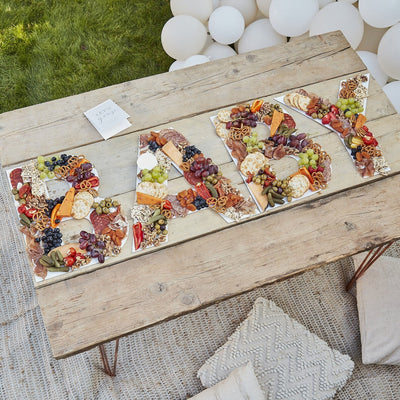 Baby Showers with Charcuterie Grazing Boards and Tables