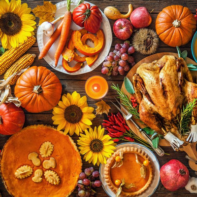 🍁 Celebrate a Thanksgiving of Abundance with Luxe Bites Catering 🍁