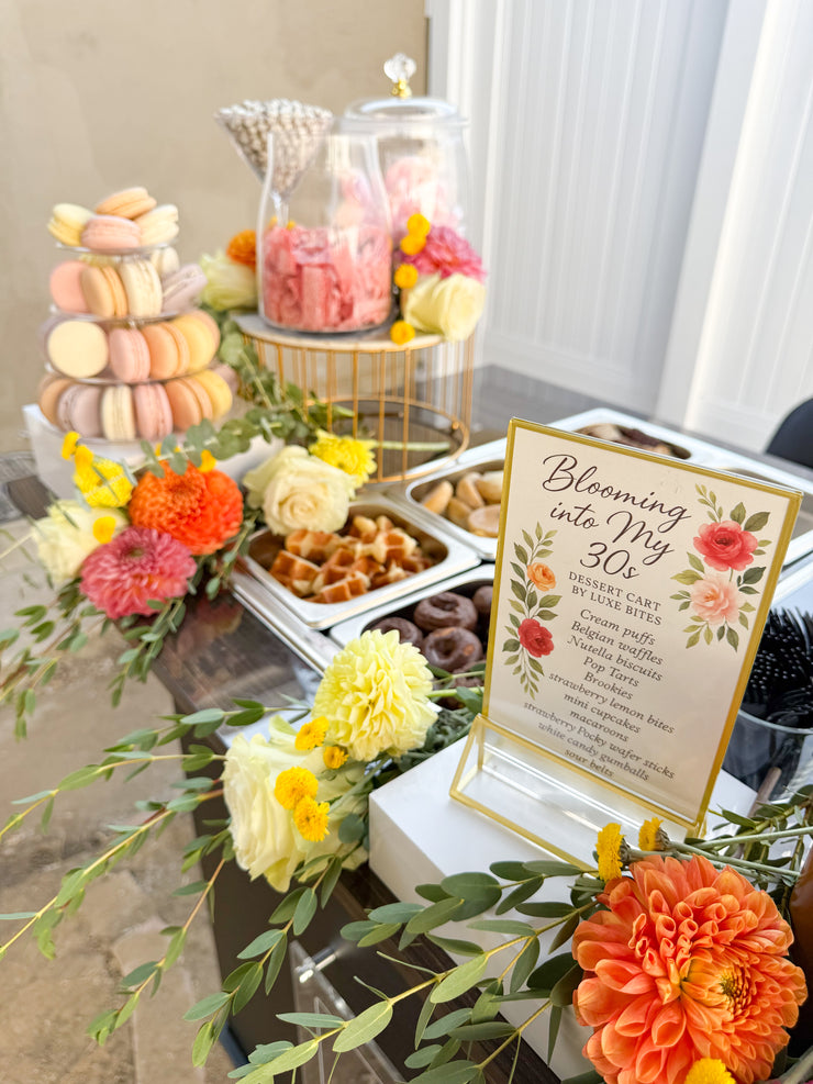 Dessert Cart Catering