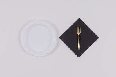 Napkins, Utensils & plates