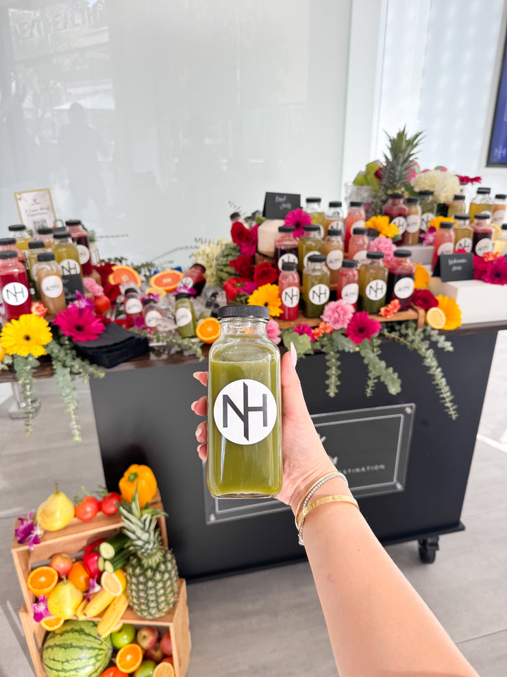 Freshly-pressed Juice & Kombucha Cart