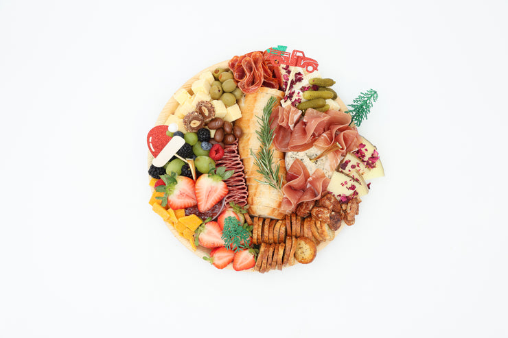 Christmas Charcuterie Board - Festive Grazing Platter - Serves 4–6