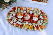 Crudités Platter – Fresh Vegetable Tray with Dips