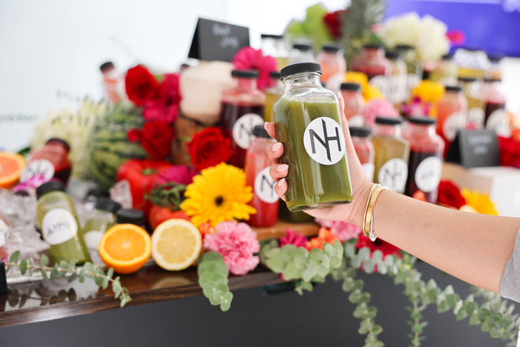 Freshly-pressed Juice & Kombucha Cart