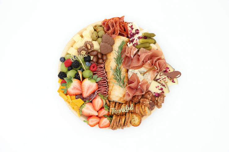 Thanksgiving Charcuterie Board - Cheese, Meats & Fall Treats