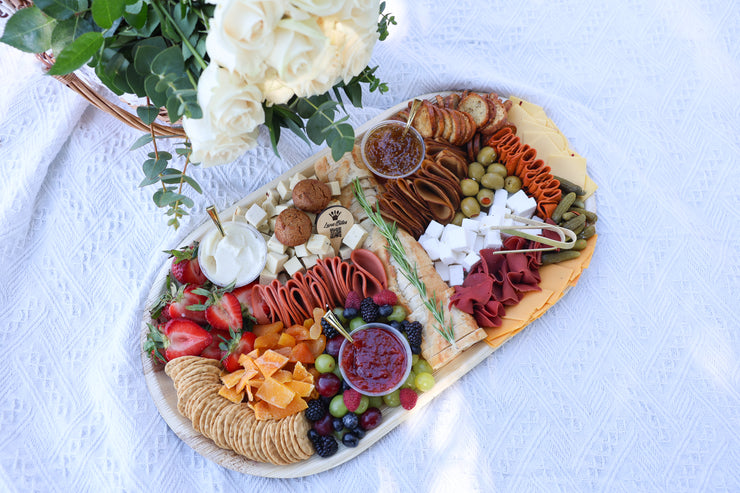 Vegan Charcuterie Board – Plant-Based Grazing Platter (Serves 12–15)