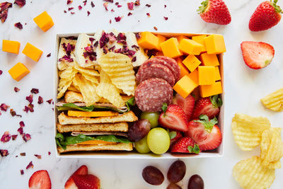 CHARCUTERIE AND SANDWICH LUNCH BOX