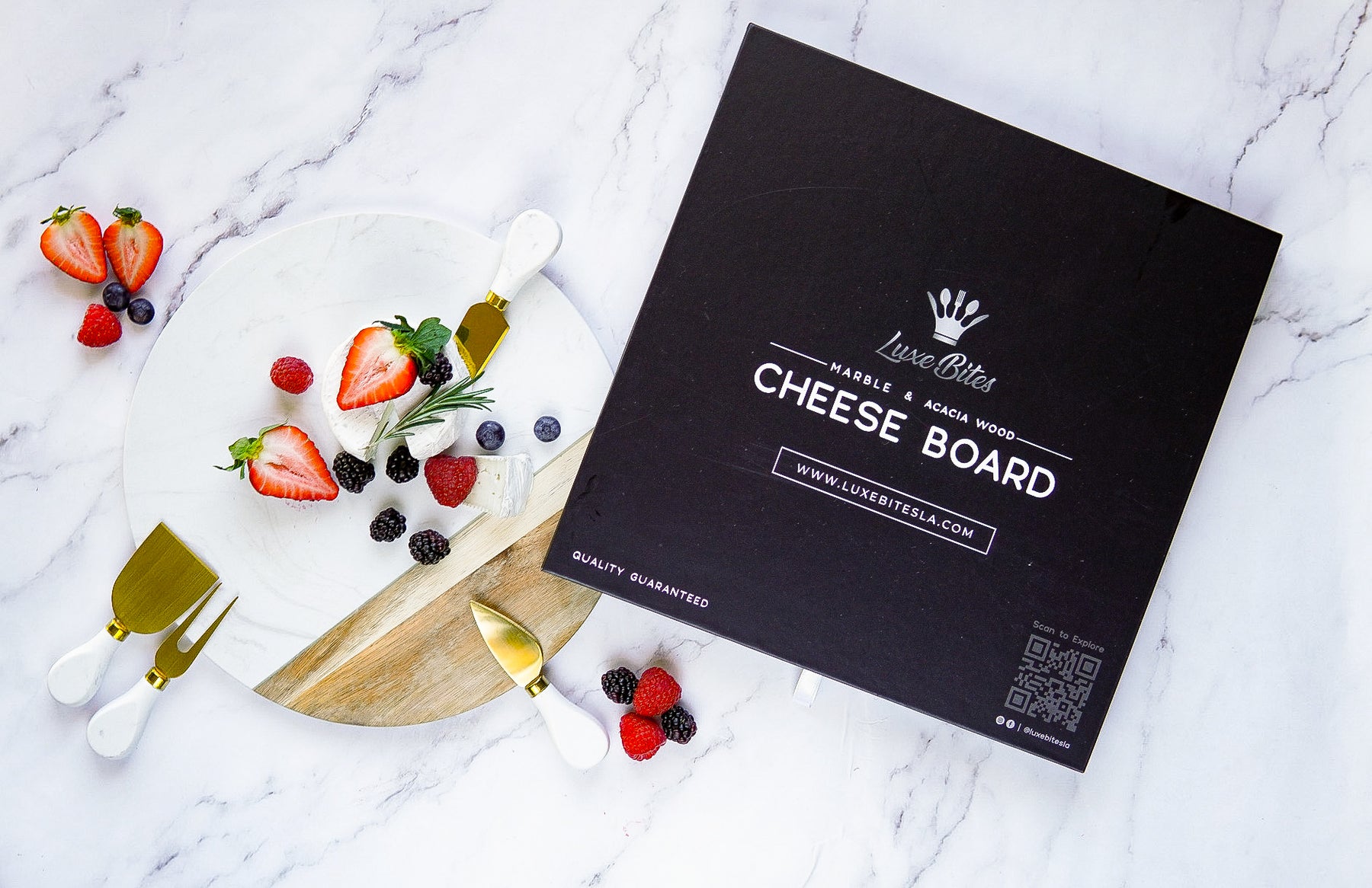 Marble Serving Board